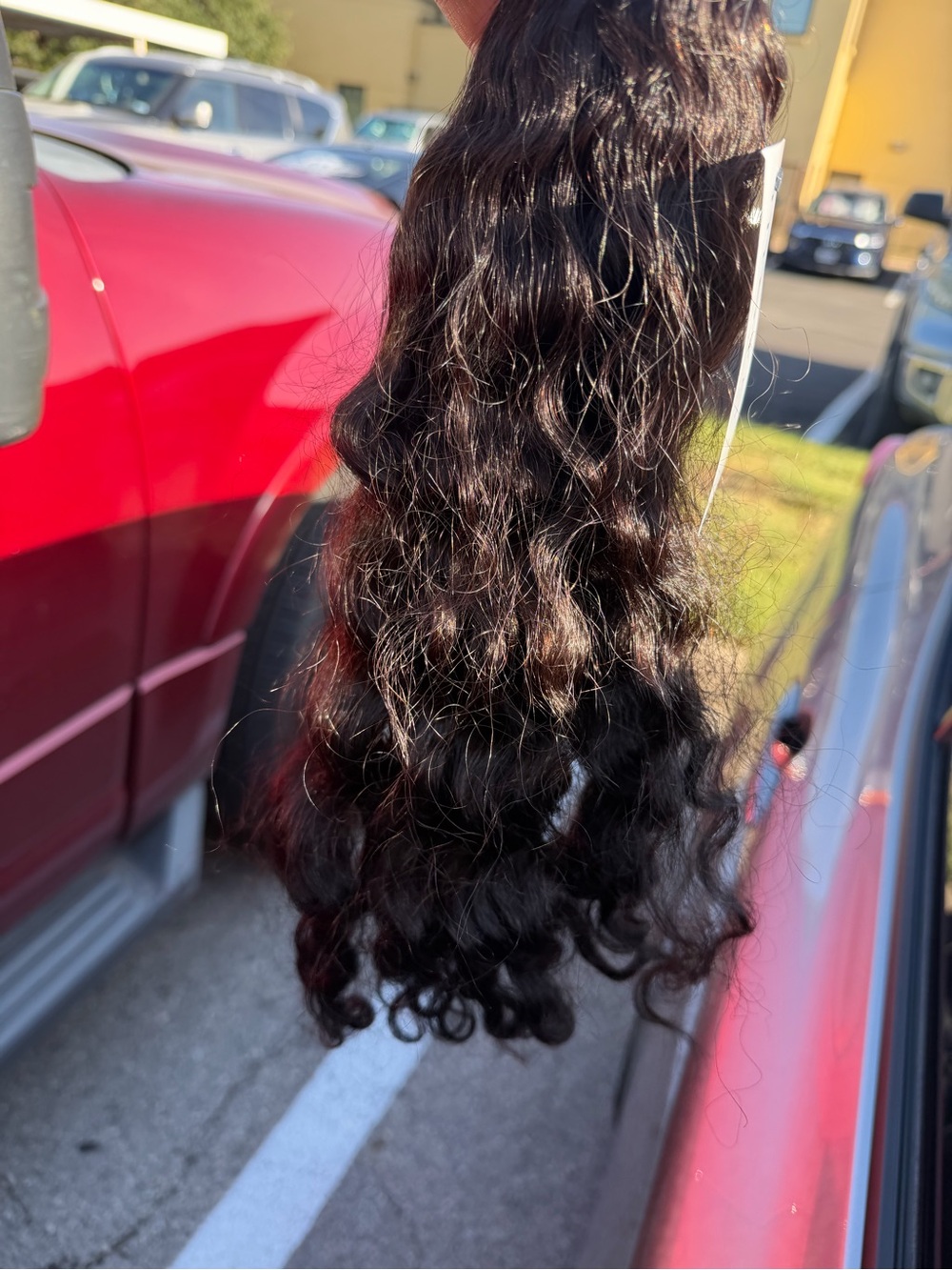 Burmese curly Cambodian hair
